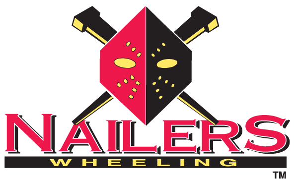 wheeling nailers 1996-2003 primary logo iron on transfers for T-shirts